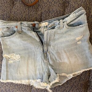 Madwell Mom Jean Shorts